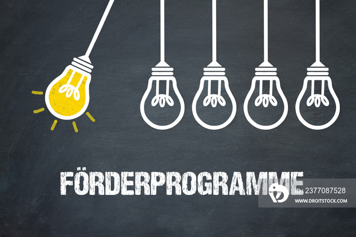 Förderprogramme