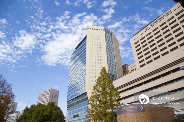 東京医科歯科大学周辺の風景