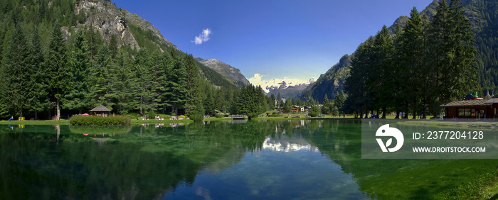 Gressoney Lago di Gover nel Parcco Gover Val dAosta Italia意大利