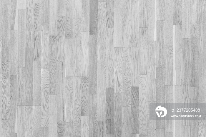 White laminate floor texture background. grey natural wooden polished surface parquet