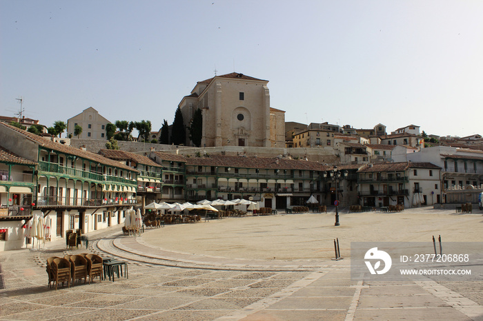 Plaza Mayor de Chinchón (Madrid, España)