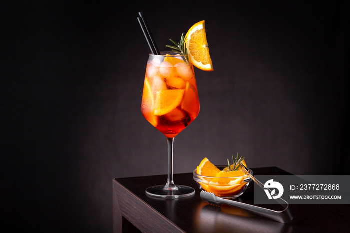 Aperol spritz cocktail