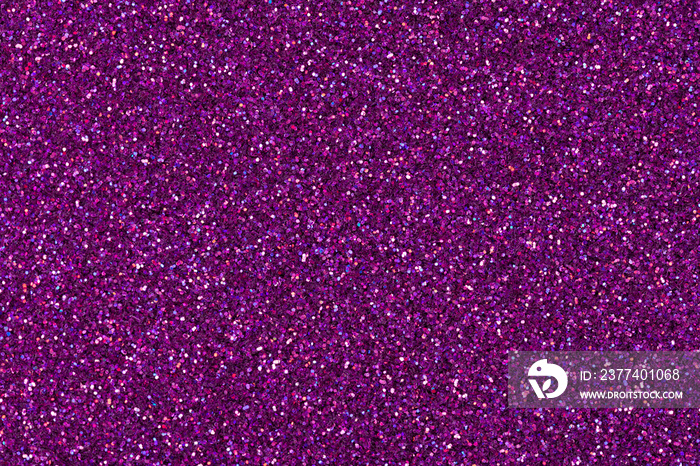 Violet holographic glitter texture, background for your holiday