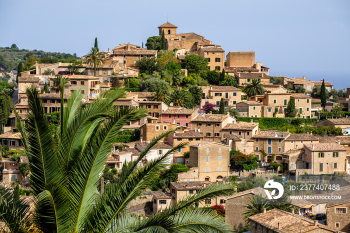 Deia village, Mallorca, Balearic Islands, Spain