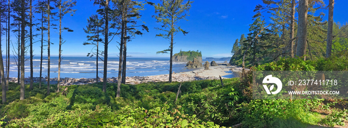 Ruby Beach , Olympic National Park in Washington State , USA