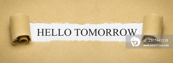 Hello Tomorrow