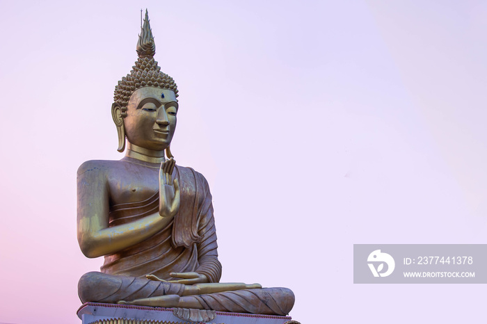 Buddha statue on background ,buddha image style