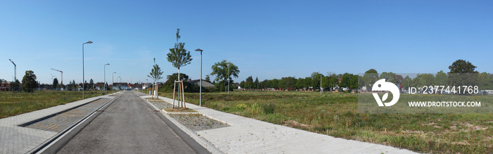 Panorama im künftigen Wohngebiet, Baden-Württemberg