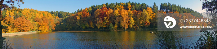 heilenbecke talsperre bei ennepetal, deutschland