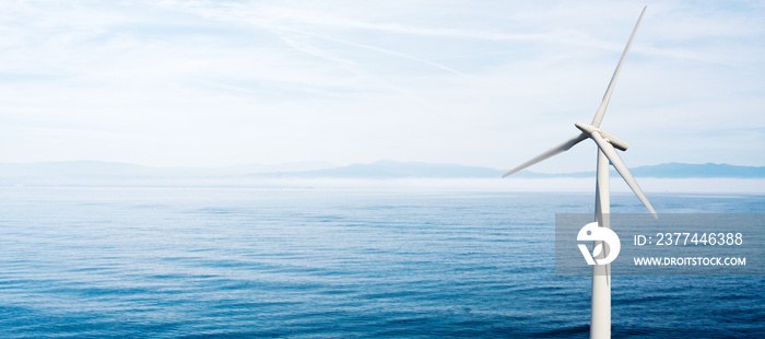 wind turbines or turbines in the sea or ocean