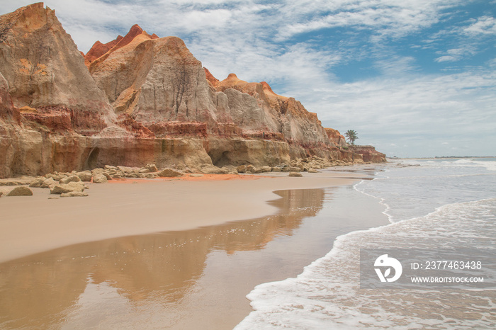 Morro Branco beach, Beberibe, Brazil, South America