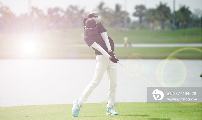 Women’s golf is a sport that requires endurance.