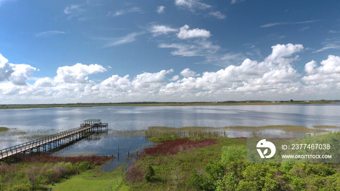 Nature Conservatory Twin Oaks Park located at Osceola County in Central Florida