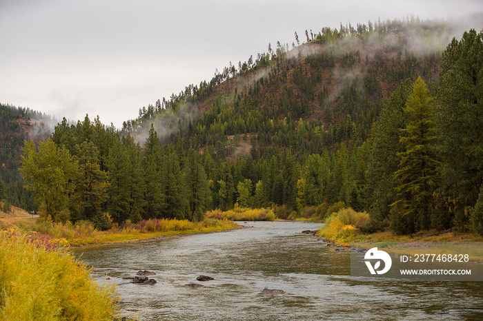 River in Missoula, Montana