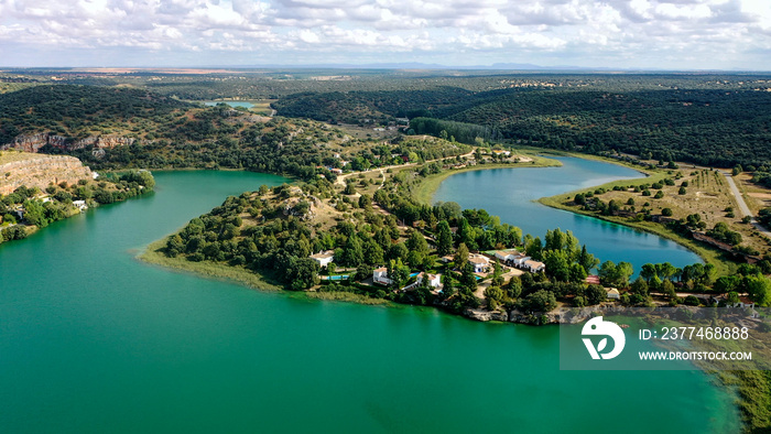 Laguna San Pedro y Tinaja, Lagunas de Ruidera, Castilla-La Mancha (España)