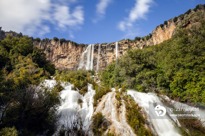 Waterfalls Ulassai Sardinia