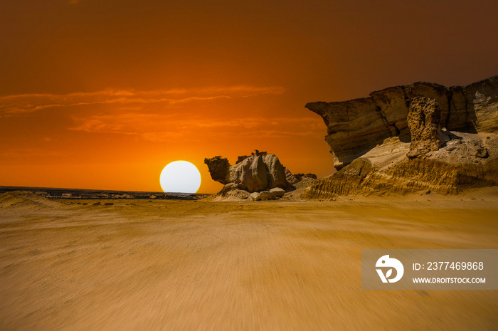 Camel rock structure from Al Wajh, Saudi Arabia