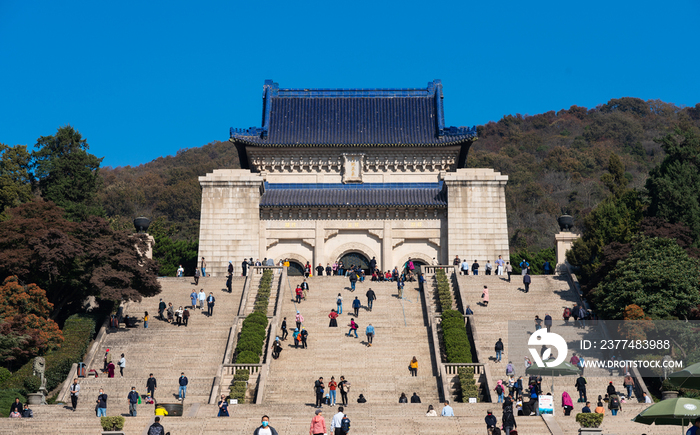 南京中山陵祭堂