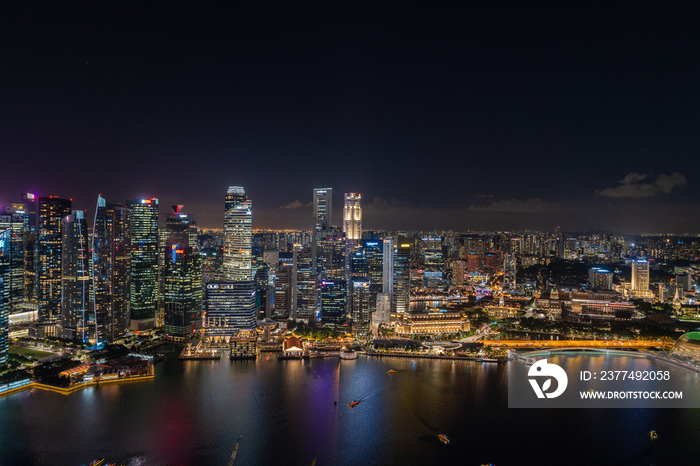 新加坡城市夜景