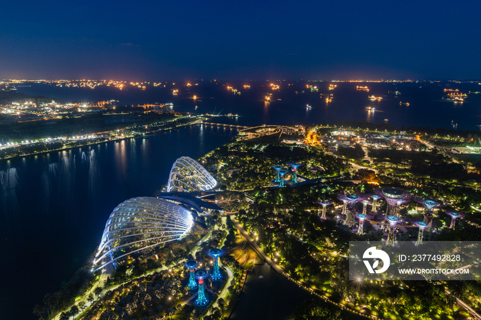 新加坡城市夜景