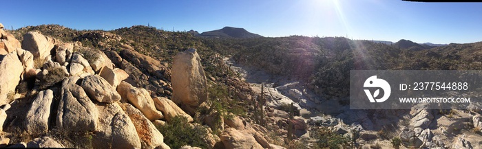 Desierto de Cataviña en Baja Mexico