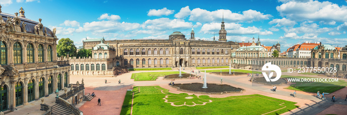 Dresden Zwinger, Panorama