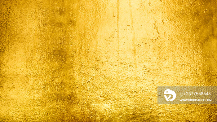 Gold shiny wall abstract background texture, Beatiful Luxury and Elegant