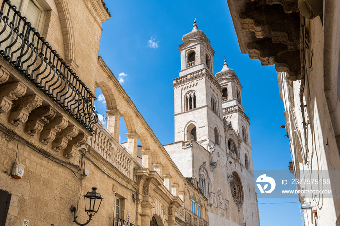 Altamura in the summer sun. Warm Puglia.