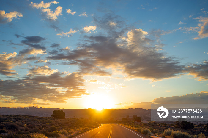 Sunrise in Utah