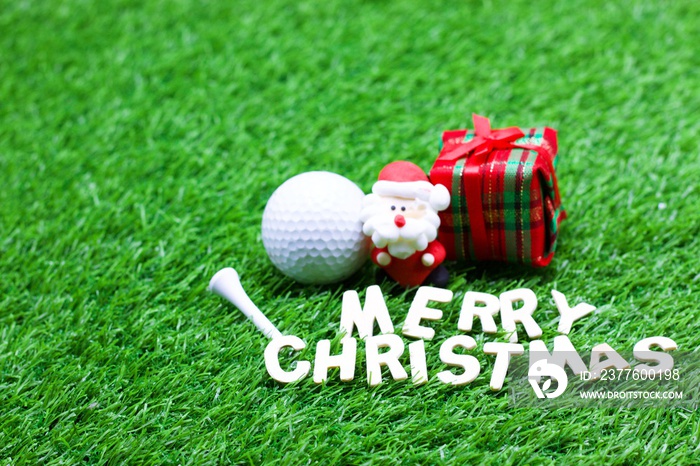 Merry Christmas to golfer