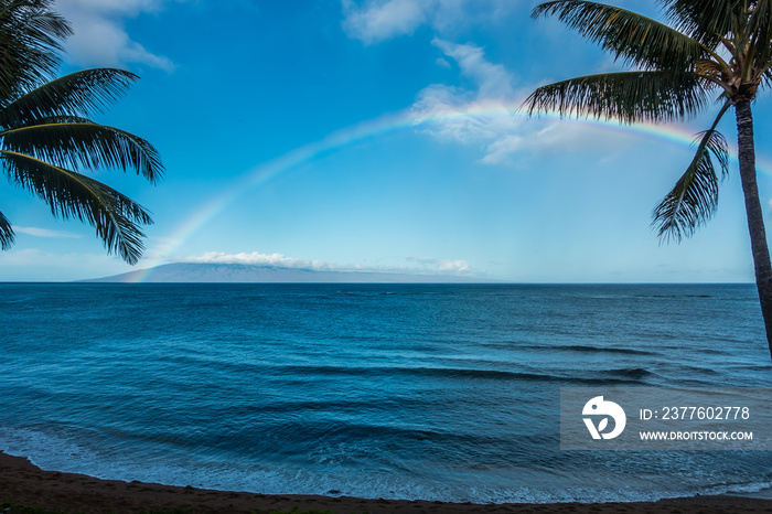 Rainbow Over The Water 2