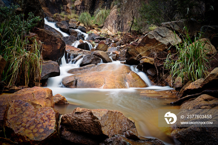 Lower reaches Lesmurdie Falls, Perth