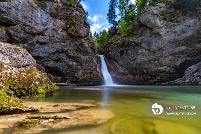 Fantastic hike to the Buchenegger waterfalls