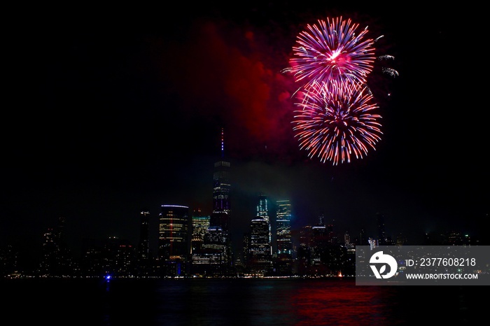 4th of July firework New York City