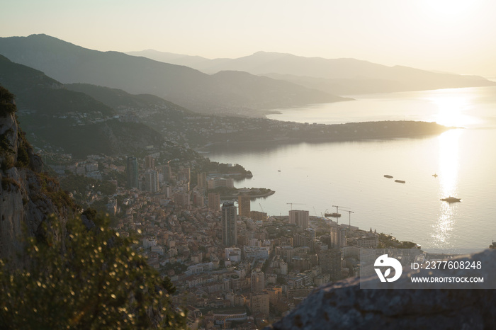 View of Monaco, French Riviera