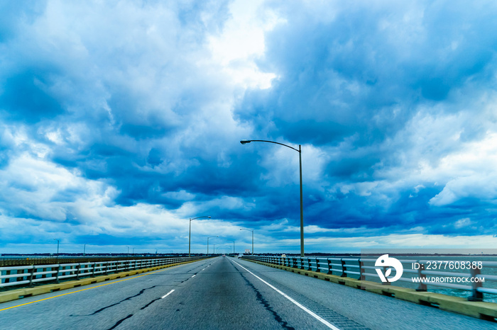 Chesapeake Bay Bridge Tunnel or Lucius J. Kellam Jr Bridge-Tunnel, Virginia