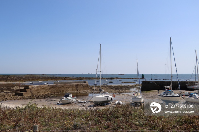 boats on the island of Hoedic