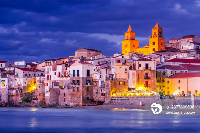 Cefalu, Ligurian Sea, Italy, Sicily