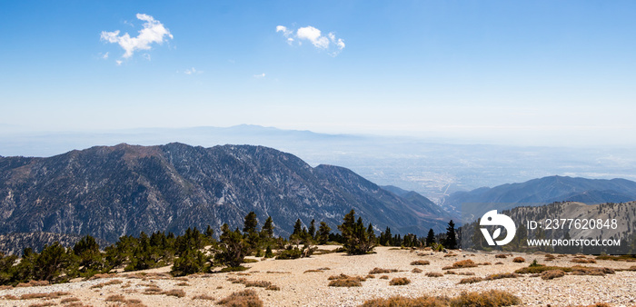 Beautiful California mountain view