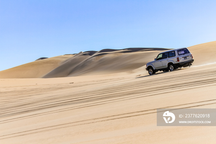 A stunning view of the Western Desert around the Siwa Oasis, Egypt.