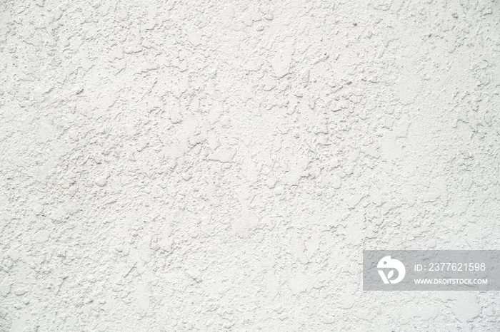 Textured of concrete plaster wall and white background