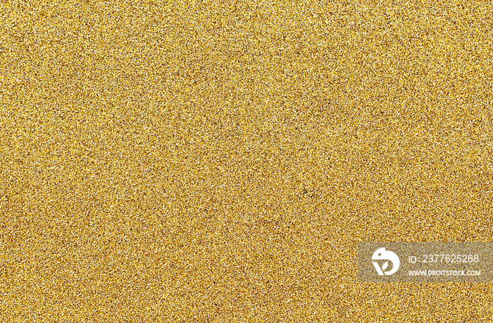 Gold glitter texture sparkling shiny wrapping paper background for Christmas holiday seasonal