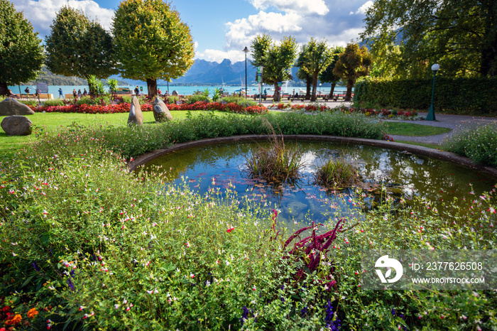 St. Gilgen am Wolfgangsee,  Salzbugerland, Österreich im Sommer, Sommerfrische