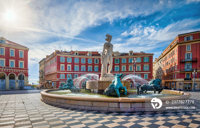 Massena Square in Nice, France