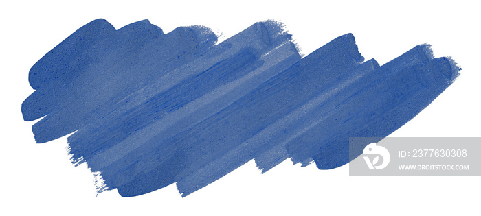 shiny blue brush isolated on transparent background blue watercolor png