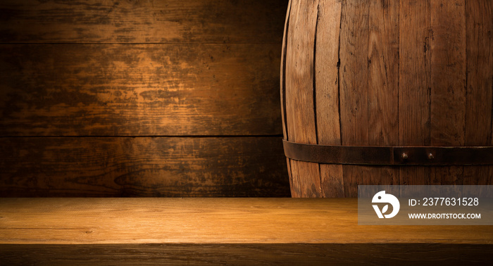 Barrels in the wine cellar, Porto, Portugal