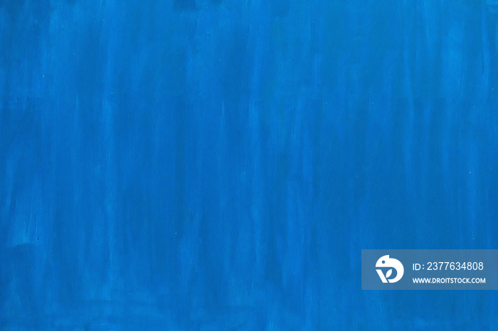 Blue wall for background. Paint blue on the board. blue texture. blue paper texture.