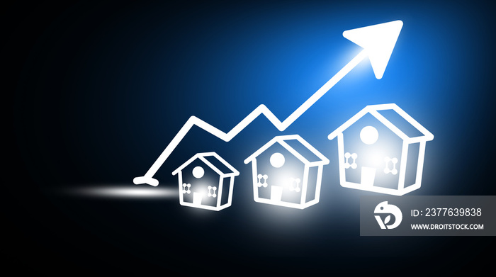 House, property or real estate market price