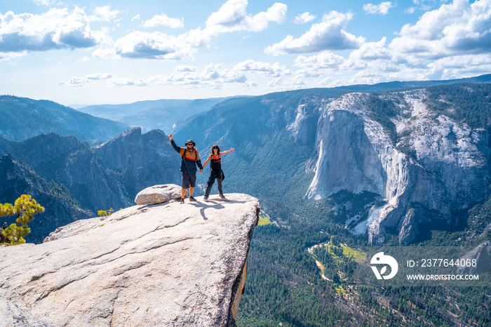 Finished the Taft point trekking in Yosemite National Park. United States