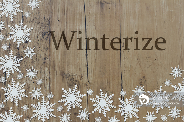 Winterize Projects